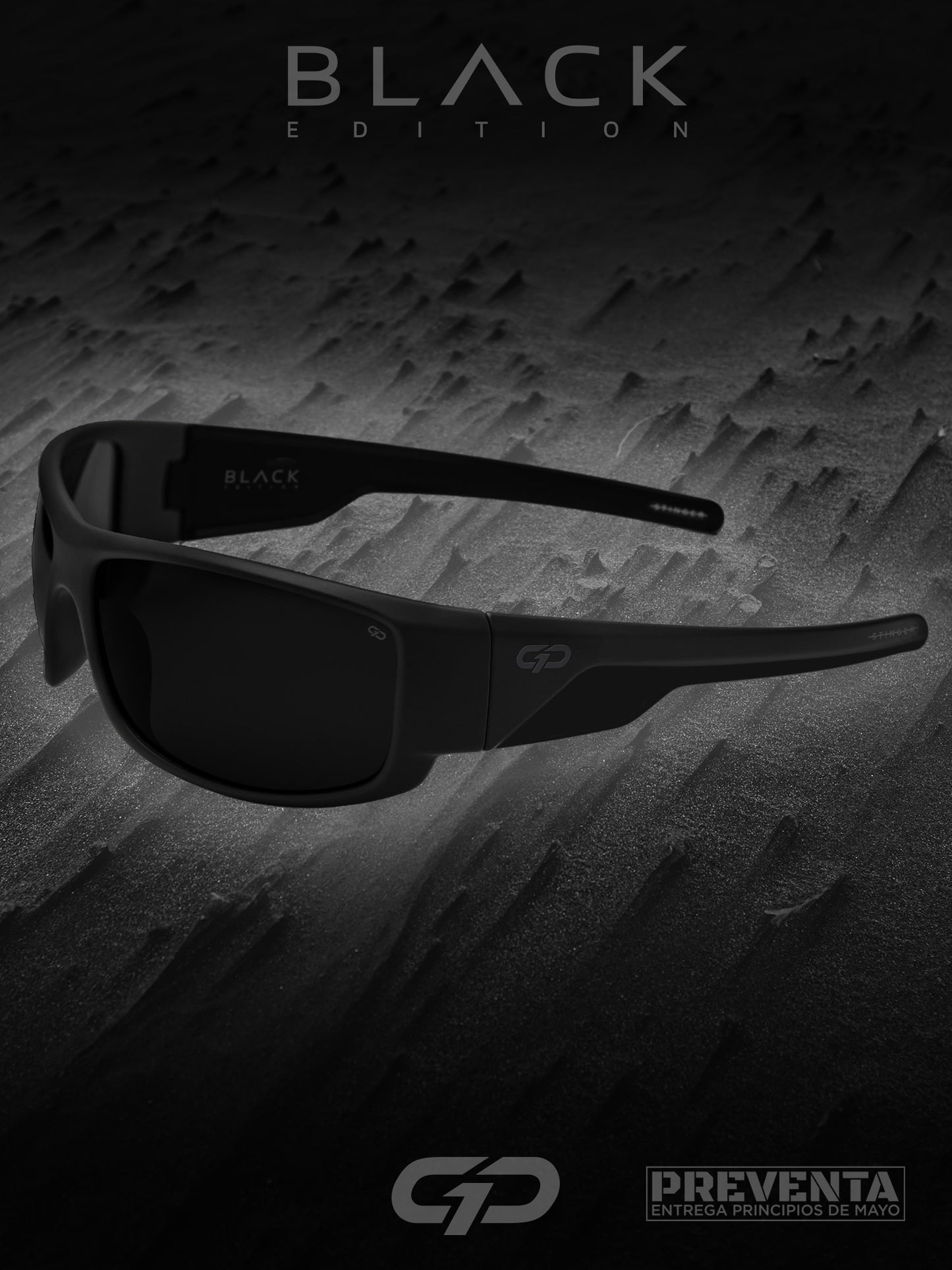 STINGER GP All Black Polarizadas PREVENTA