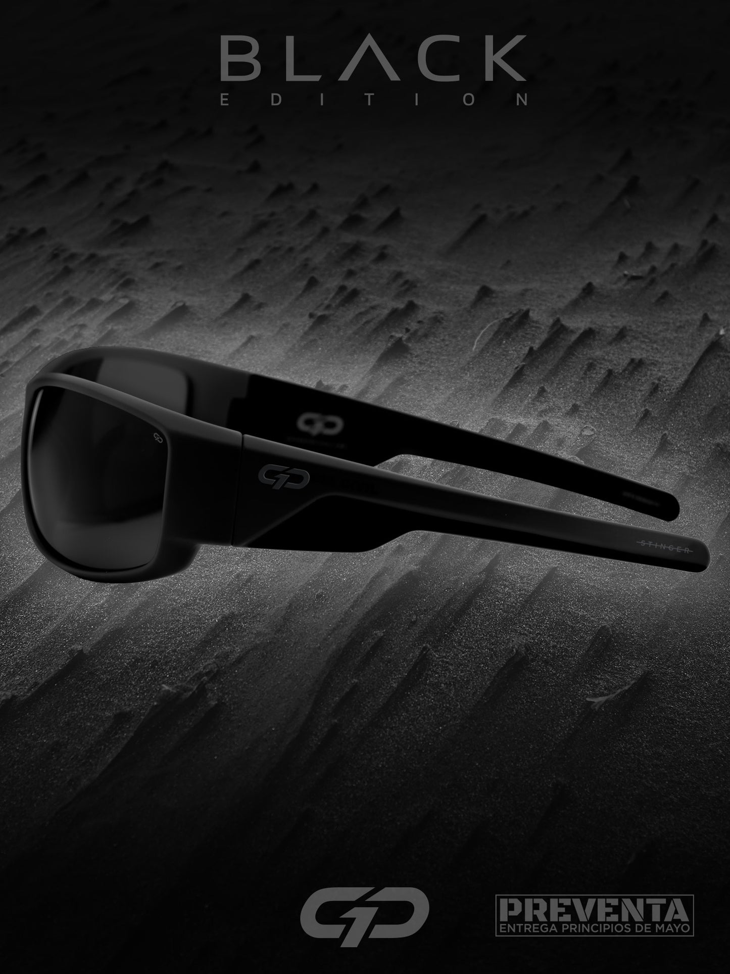 STINGER GP All Black Polarizadas PREVENTA